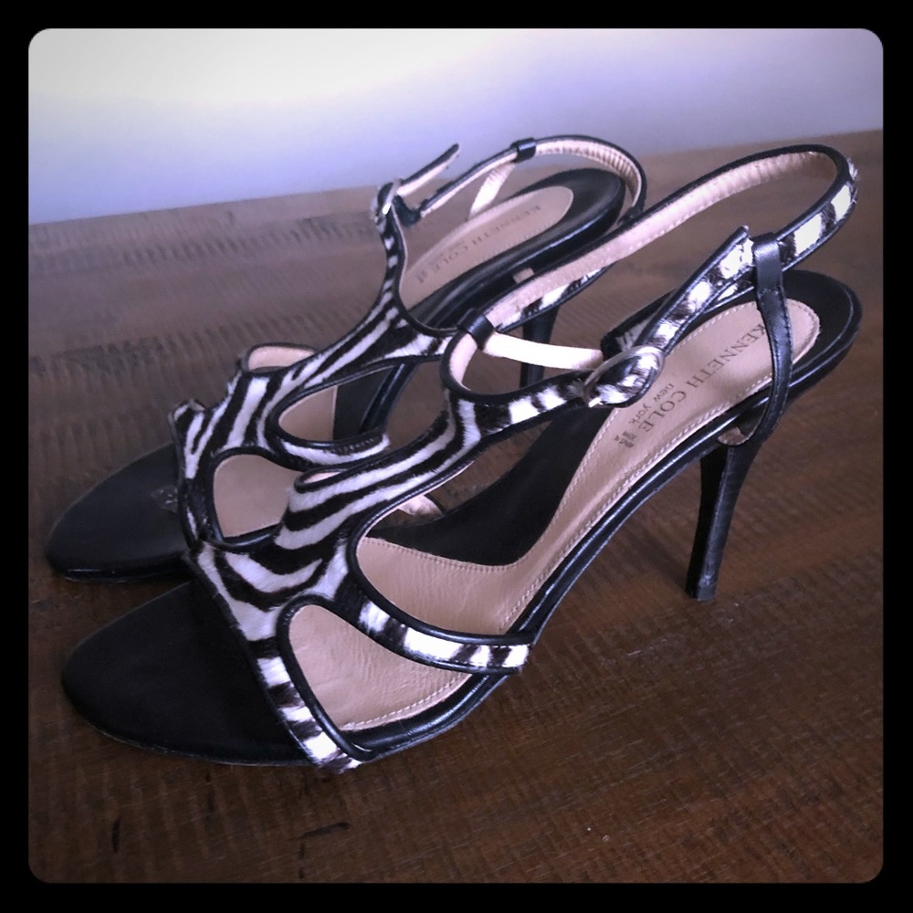 Kenneth Cole Zebra sandals